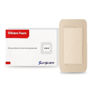 Surgicare ضمادة سيليكون لاصقة