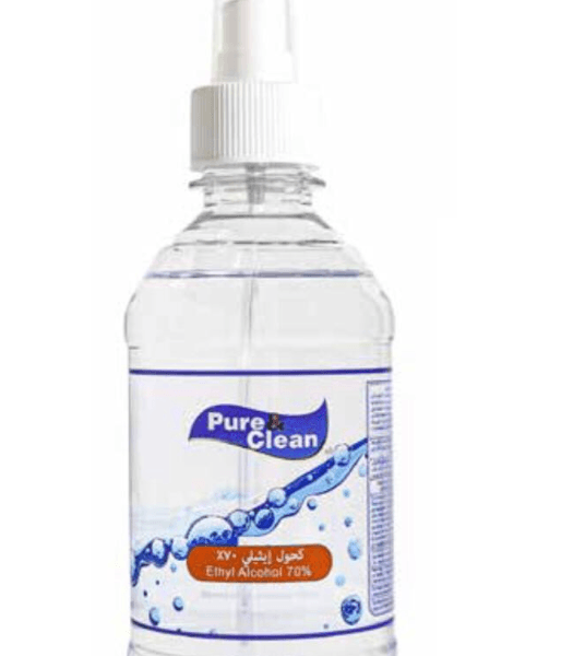 بيور اند كلين كحول ايثيلي بخاخ 300 مل 70%