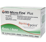 ابر قلم الانسولين - بي دي - 4 مم