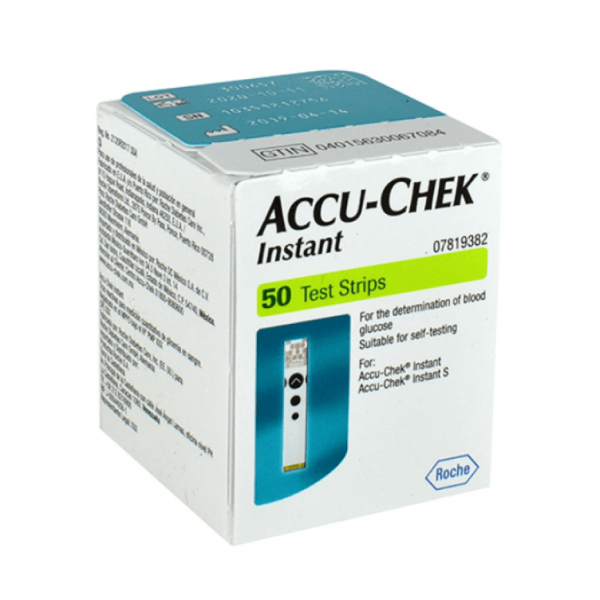 اكيوتشيك انستانت - شرائح قياس السكر 50 شريط اختبار