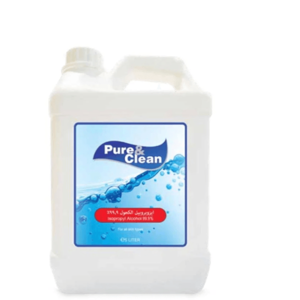 بيور اند كلين كحول ايزوبروبيل جالون 5 لتر 99%